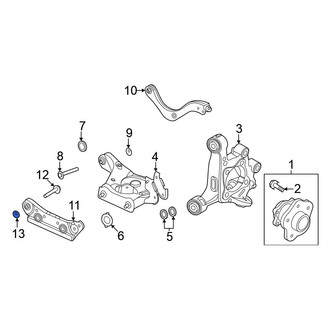 Nissan OE - Rear Alignment Camber Adjusting Eccentric