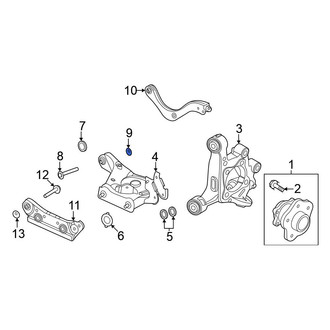 Nissan OE - Inner Suspension Integral Link Bolt