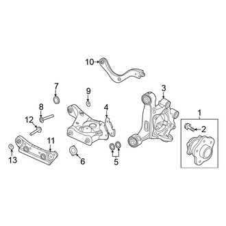 Nissan OE - Rear Suspension - Suspension Components