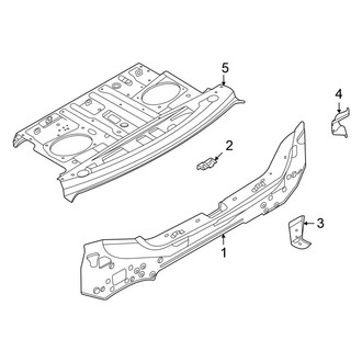 Nissan OE - Rear Body & Floor - Rear Body