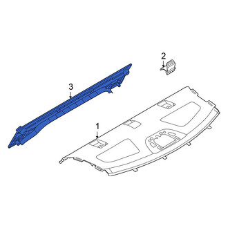 Nissan OE - Rear Upper Trunk Trim Panel