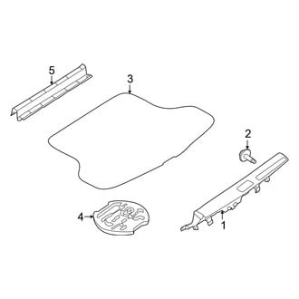 Nissan OE - Rear Body & Floor - Interior Trim (Trunk Compartment)