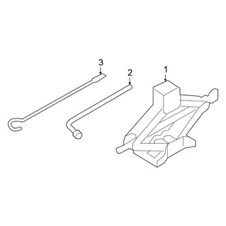 Nissan OE - Rear Body & Floor - Jack & Components
