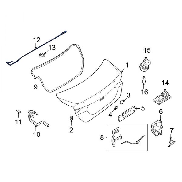 Trunk Torque Rod