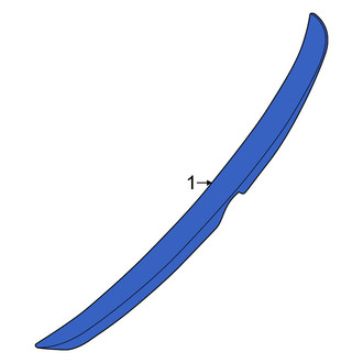 Nissan OE - Rear Spoiler