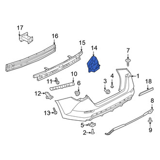 Nissan OE - Rear Left Sound Absorber