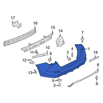 Nissan OE - Front Bumper Cover