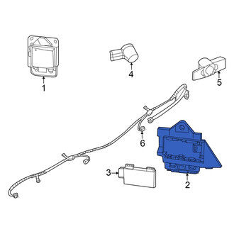 Nissan OE - Rear Left Blind Spot Detection System Warning Sensor Bracket
