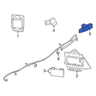 Nissan OE - Rear Left Outer Parking Aid Sensor Bracket