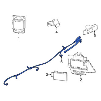 Nissan OE - Rear Parking Aid System Wiring Harness