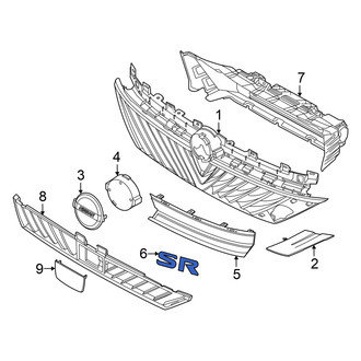 Nissan OE - Rear Deck Lid Emblem