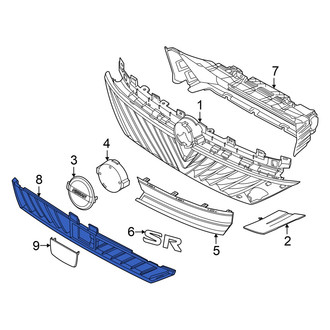 Nissan OE - Front Lower Grille