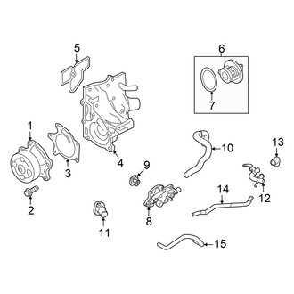 Nissan OE - Cooling - Water Pump