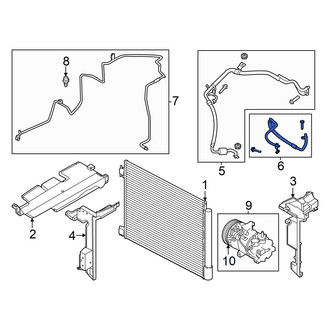 Nissan OE - A/C Refrigerant Discharge Hose