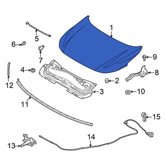 Nissan OE - Front Hood Panel