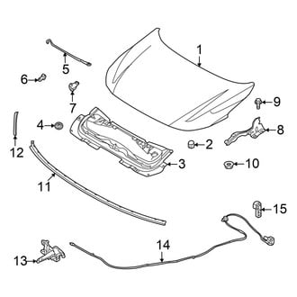 Nissan OE - Hood & Components