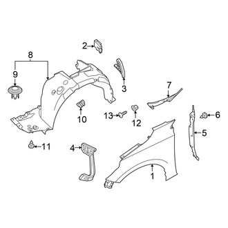 Nissan OE - Fender & Components