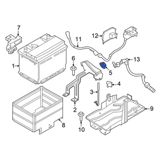 Nissan OE - Battery Hold Down Nut