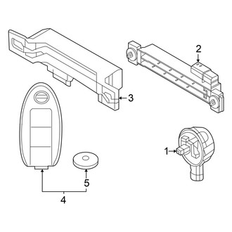 Nissan OE - Electrical - Keyless Entry Components