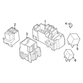 Nissan OE - Electrical - Fuse & Relay (Engine Compartment)