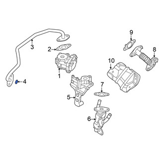 Nissan OE - Exhaust Gas Recirculation (EGR) Tube Gasket