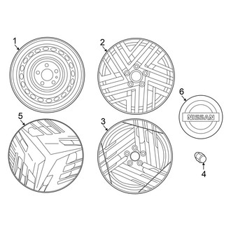 Nissan OE - Wheels