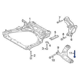 Nissan OE - Rear Suspension Control Arm Bolt