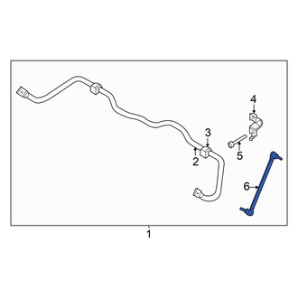 Nissan OE - Front Suspension Stabilizer Bar Link