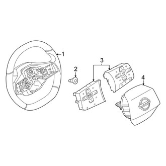 Nissan OE - Steering Wheel & Trim
