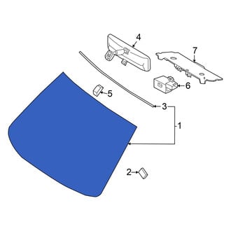 Nissan OE - Front Windshield