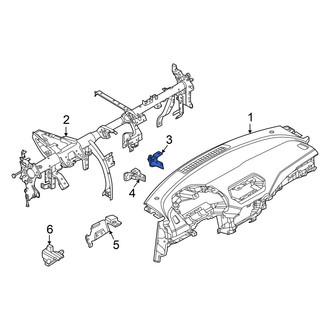 Nissan OE - Right Radio Bracket