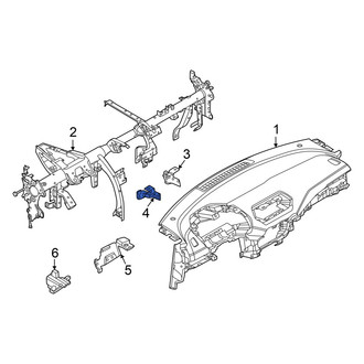 Nissan OE - Left Radio Bracket