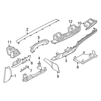 Nissan OE - Instrument Panel Components