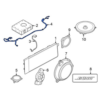 Nissan OE - GPS Navigation System Antenna Cable
