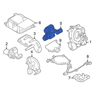 Nissan OE - Rear Air Bag Impact Sensor