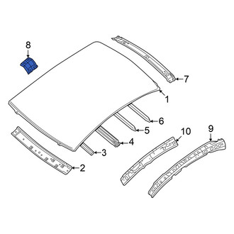 Nissan OE - Roof Side Rail Bracket