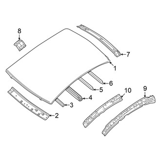 Nissan OE - Roof & Components (W/O Sunroof)