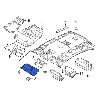 Nissan OE - Left Sun Visor