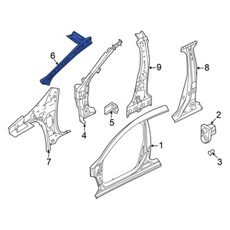 Nissan OE - Left Upper Inner Body A-Pillar