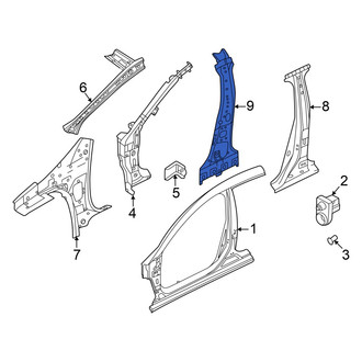 Nissan OE - Left Body B-Pillar