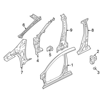 Nissan OE - Pillars, Rocker & Floor - Aperture Panel