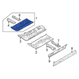 Nissan OE - Front Right Floor Pan
