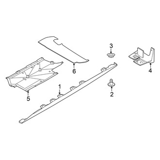 Nissan OE - Pillars, Rocker & Floor - Exterior Trim