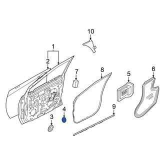 Nissan OE - Front Door Plug