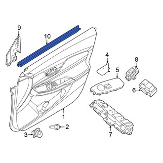 Nissan OE - Front Right Door Reveal Molding