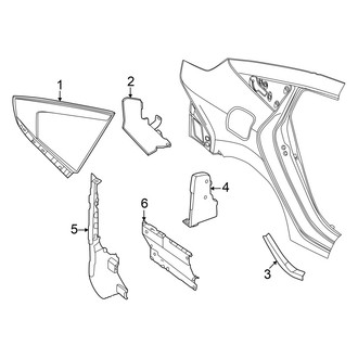 Nissan OE - Quarter Panel - Exterior Trim