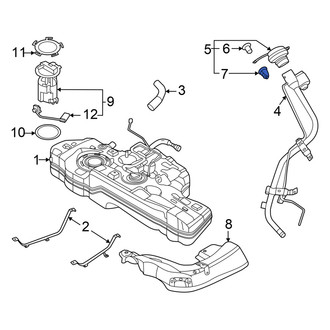 Nissan OE - Fuel Tank Cap Clip
