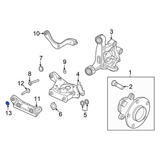 Nissan OE - Rear Alignment Camber Adjusting Eccentric