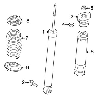 Nissan OE - Rear Suspension - Shocks & Components