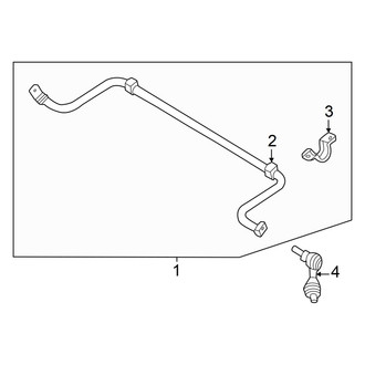 Nissan OE - Rear Suspension - Stabilizer Bar & Components
